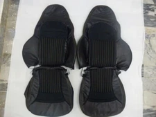 Corvette C5 1997-2004 Synthetic Leather Sports Seat Covers Black & Amara Suede