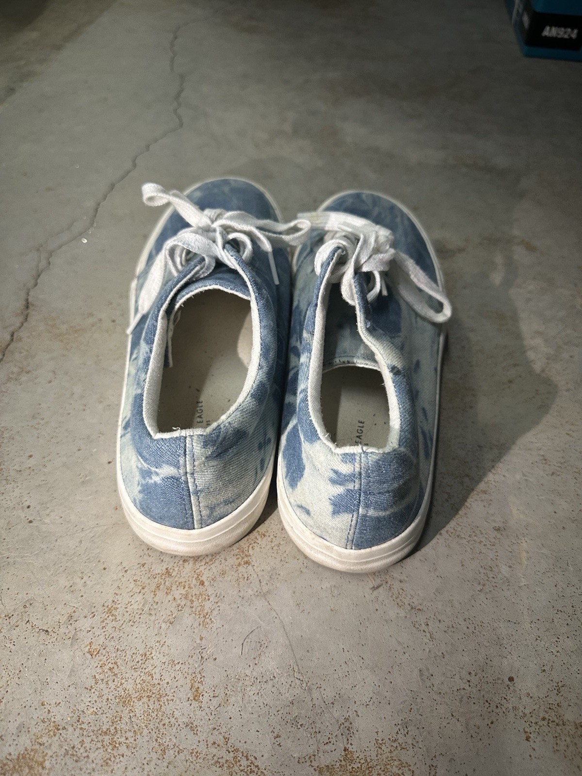 American Eagle Water Patterned Converse - image 4