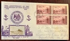 #944 Kearny Expedition FDC with Crosby cachet, USS New Mexico