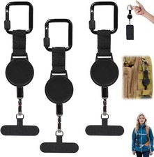 Outdoor Anti-Theft Retractable Phone Lanyard,Retractable Steel-Cable Anti-Theft