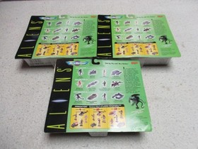 MICRO MACHINES ALIENS COLLECTION 1 2 & 3 COMPLETE SET ALL NEW SEAL MOC GALOOB