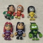 Funko Mystery Minis Teen Titans Go! Lot Of 6 ROBIN STARFIRE Beast Boy Raven More