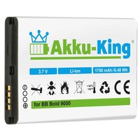 Akku-King FüR Blackberry 9000 Bold 9030 9220 9700 9780 8980 Curve M-S1