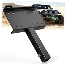 Winch Receiver Mount Plate,Heavy Duty 10 X 4 1/2 Universal Winch Mount with