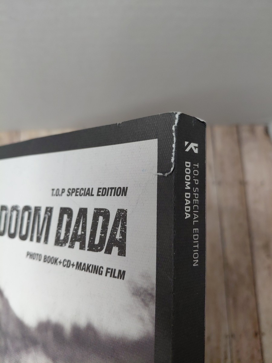 BIGBANG TOP Special Edition DOOM DADA Photo Book/ CD/ Making Film