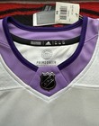 NJ NEW JERSEY DEVILS  AUTHENTIC ADIDAS HOCKEY FIGHTS CANCER NWT 54 BLANK NHL — photo 3