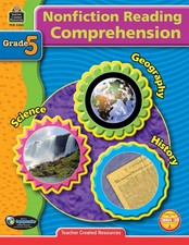 Nonfiction Reading Comprehension Grade 5 - paperback Housel, Debra J.
