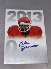2013 Press Pass Press Signings Alec Ogletree #PPS-AO Certified Authentic Auto