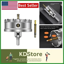 4-Inch Tungsten Carbide TCT Hole Saw for Hard Metals