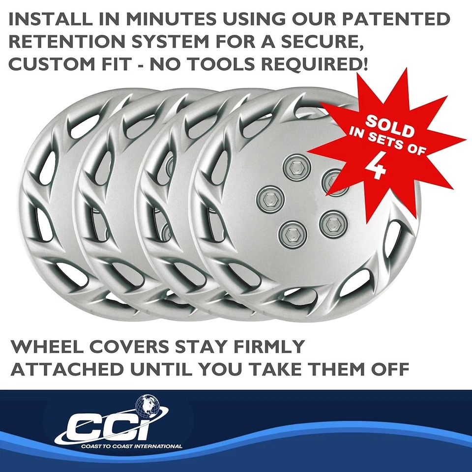 Coast To Coast Wc 97-99 Camry plateado 14' 10 agujeros IWCB87714S Foto 4 de 4