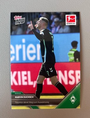 Topps Now Bundesliga 2024/25 SV Werder Bremen # 150 Marvin Ducksch