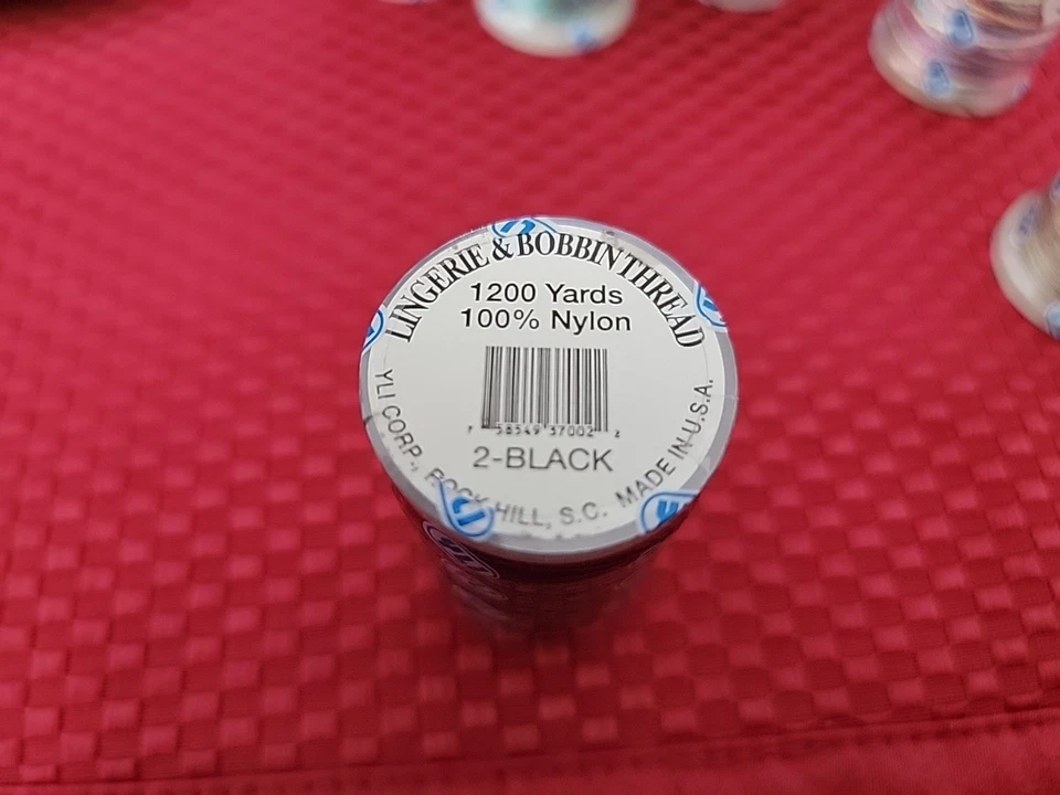 Lot of 8 New Sealed DESIGNER FINE METALLIC & LINGERIE & BOBBIN Thread Spools - Image 3 of 4