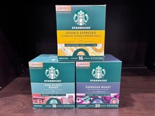 Nespresso Vertuo STARBUCKS Double Espresso 2.7 Espresso Roast 1.35 Pike Place7.7