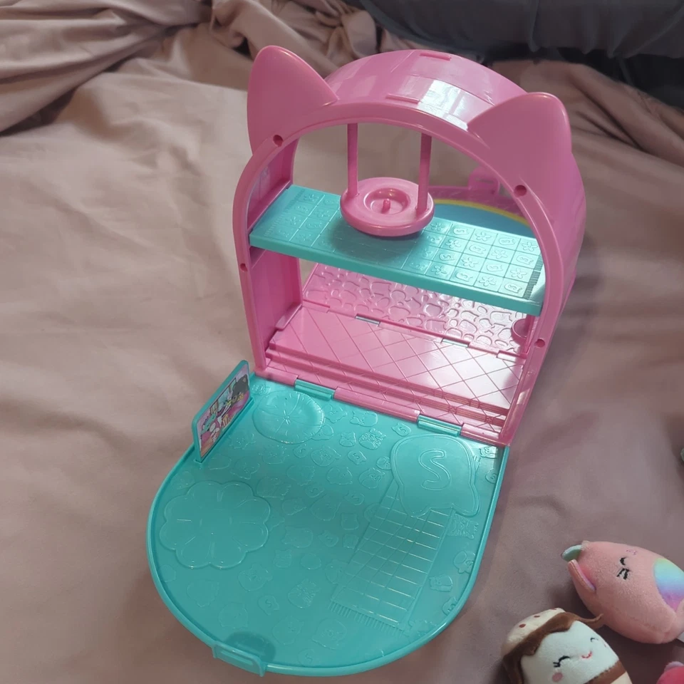 Squishmallow Squish-a-longs Set Of 7 And Carrying Backpack Case EUC Foto 3 de 4