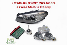 14-16 Bmw 5 Series Left Headlight Control Module Kit Bulb Ballast Tps F10 Afs 14-16 Bmw 5 Series Left Headlight Control Module Kit Bulb Ballast Tps F10 Afs