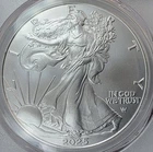 2025 - MS70 - American Silver Eagle - PCGS - First Strike 1 of 2025 - 99.9% S