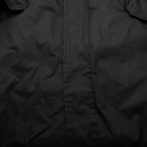 Fred Perry Zip In Liner Fishtail Parka Jacket J6504 M Black image 8