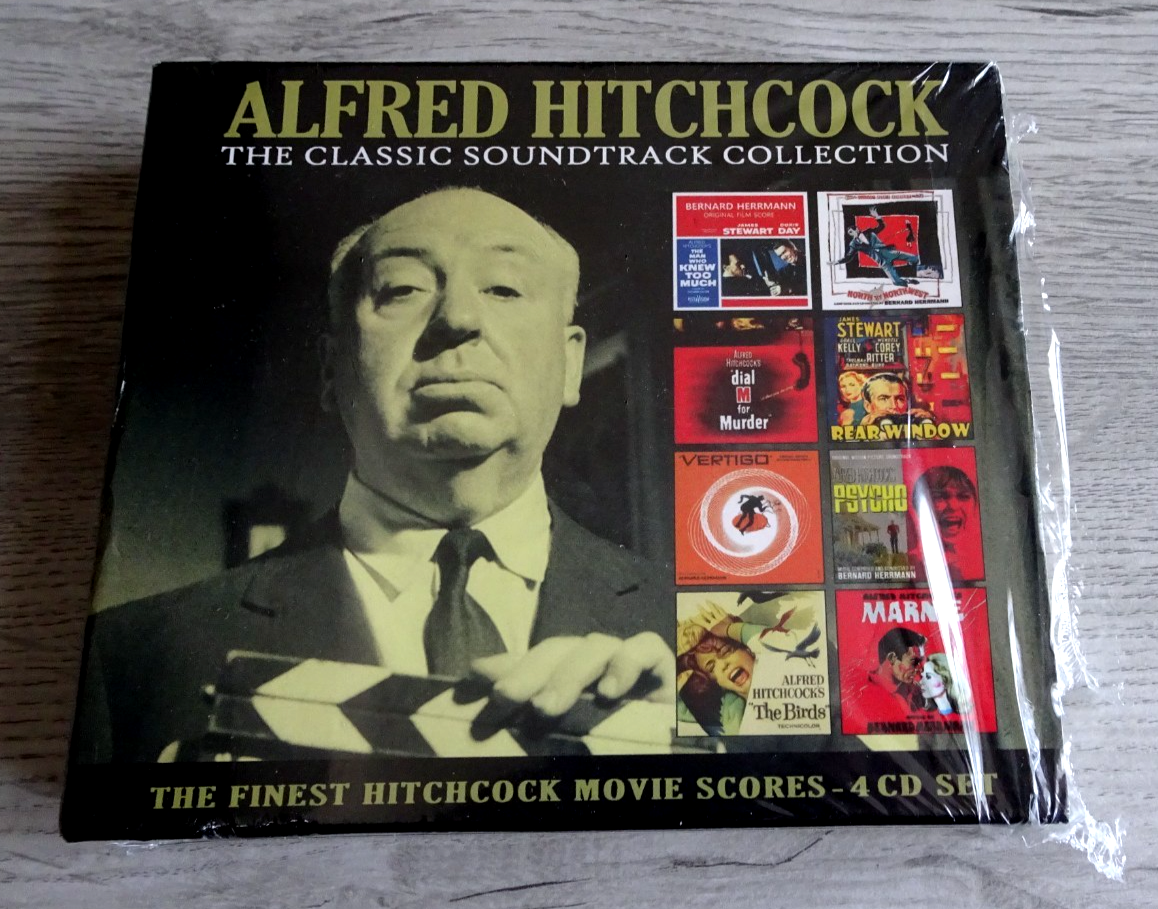 Alfred Hitchcock Soundtrack CD Classic Movie Score Collection  4 Disc Set