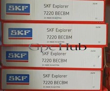 3PCS New SKF 7220 BECBM Single Row Angular Contact Ball Bearing  Fast delivery