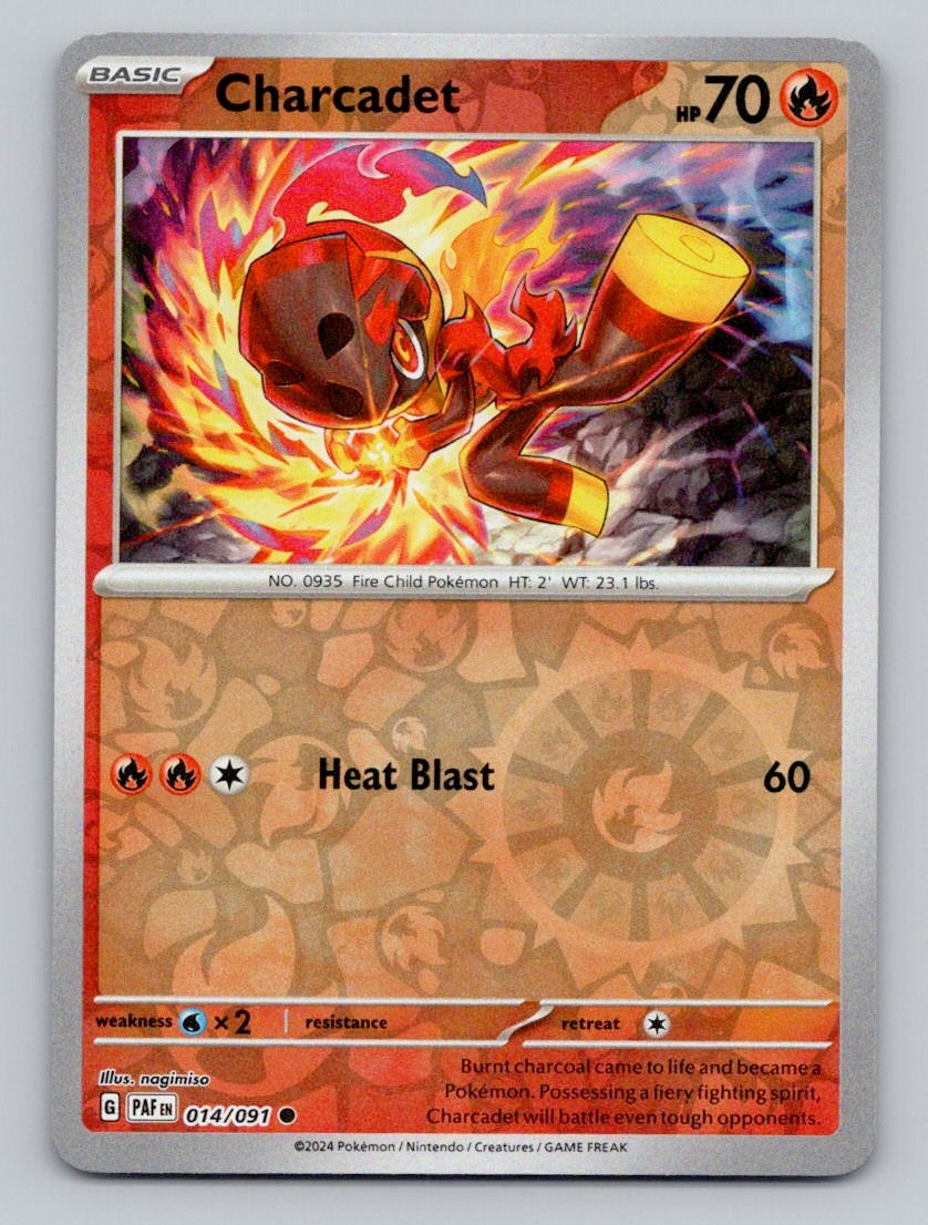 Reverse Holo Charcadet 040/198 Common Scarlet & Violet Pokemon