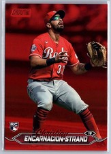 2024 Stadium Club Christian Encarnacion-Strand #5 Red Foil Cincinnati Reds
