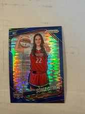 2025 WNBA Prizm Sonia Citron Rookie Blue Pulsar Variation /199