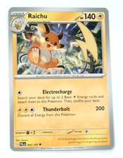 Carta Pokémon Raichu 064/193 SV02: Paldea Evoluta
