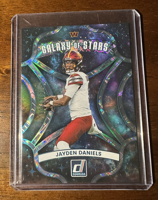 Panini Donruss 2025 Galaxy of Stars Jayden Daniels Cosmic /100 #1