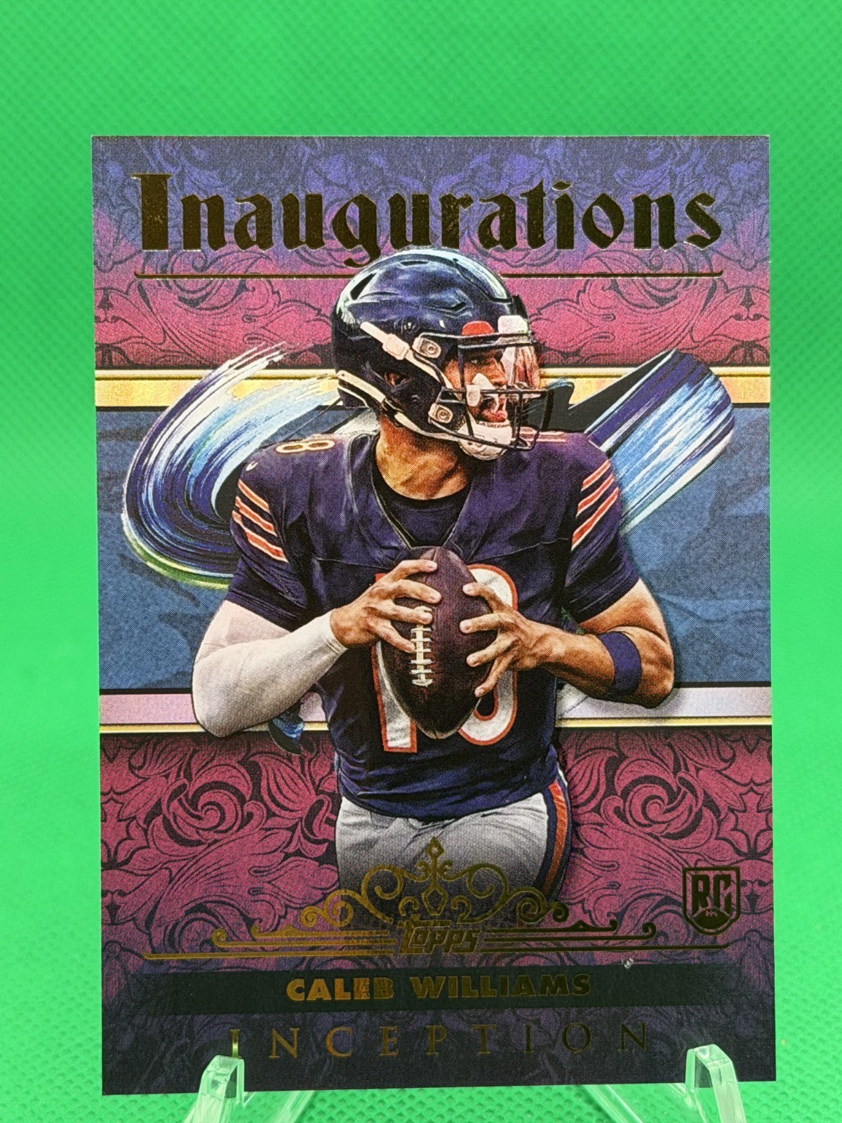 2024 Topps Inception Caleb Williams #I-1 Inaugurations RC Case Hit