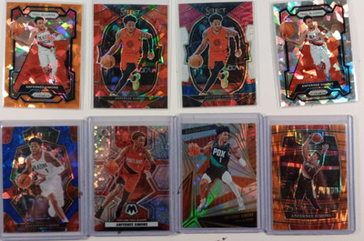 Anfernee Simons 8 Card Lot Select Prizm Mosaic All Parallels NO BASE