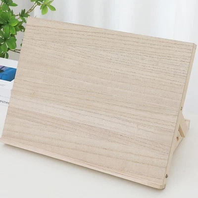Chevalet de table, planche à dessin, présentoir en bois, planche à dessin, - Photo 1/4