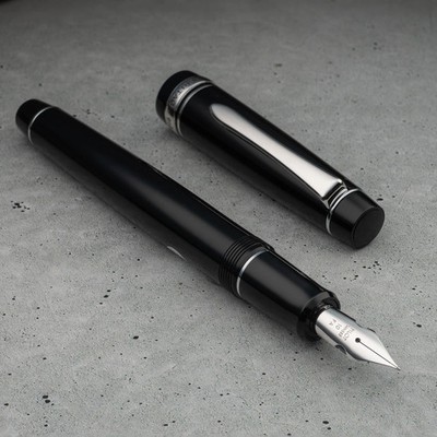Pilot Custom Heritage 912 Fountain Pen Black FA Falcon 14K Nib