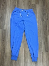 Women’s Figs  Technical Collection Jogger Scrub Pants Blue Size Medium