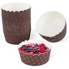 Spec101 Baking Cake Pan 25pc Set - 5 x 2.4in Round Decorative Paper Bakeware