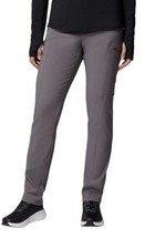 Columbia Women  s Fleece Lined Pants Small Omni-Shade/Omni-Shield City Grey NWT