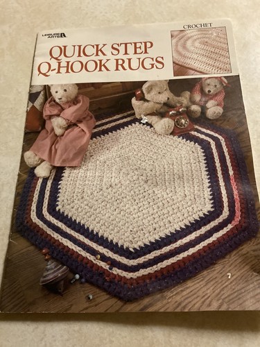 Quick Step Q-Hook rag Rugs crochet patterns using yarn, quick, easy ...