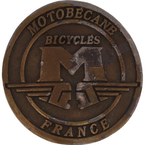 ANCIENNE PLAQUE VÉLO Identification Metal Vélocipèdes Bicyclette Vintage 286234878767