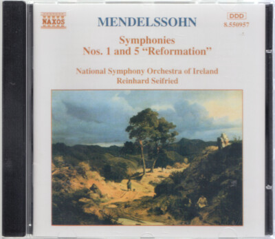 Felix Mendelssohn - Symphonies Nos. 1 & 5 ''Reformation'' sehr gut erhalten     C7