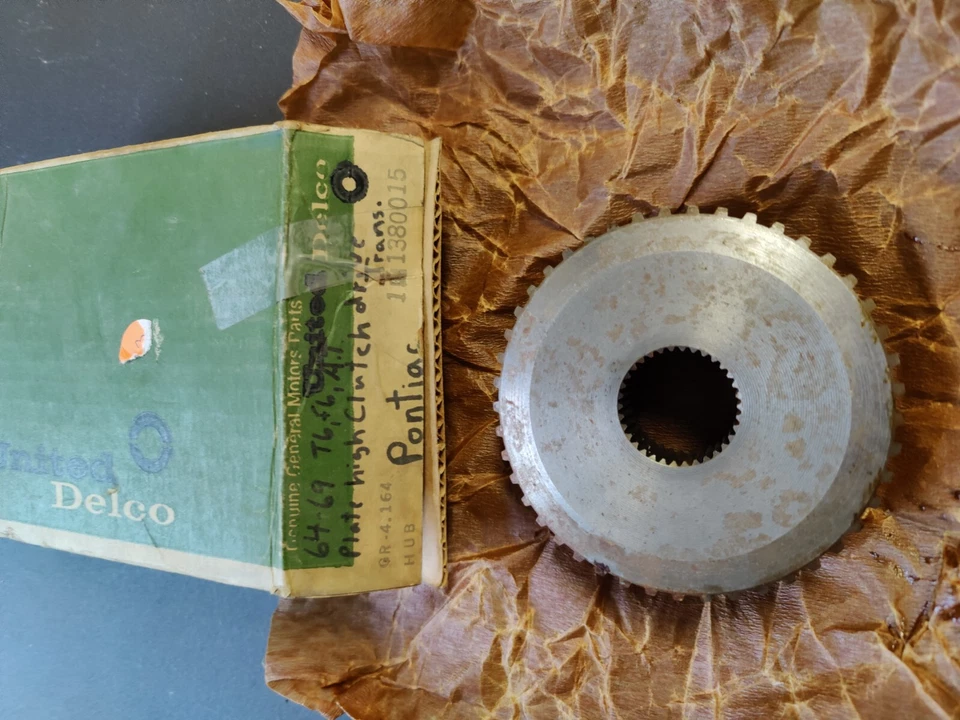 Buje de embrague delantero Delco 1380015 transmisión Buick Olds Pont 1964-69 nuevo de fabricante original Foto 2 de 3