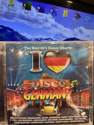 THE BEST 80 s DANCE CHARTS I DISCO GERMANY 2CD NUOVO DI ZECCA SIGILLATO MIX 2CD