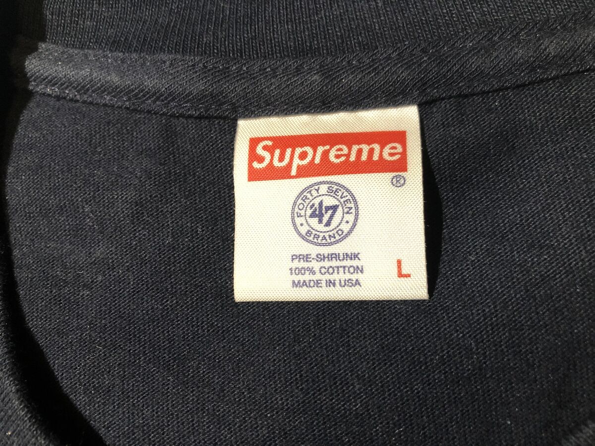 Supreme New York Yankees Box Logo Tee Navy L S/S 15 | eBay Supreme New York Yankees Box Logo Tee Navy L S/S 15 | eBay
