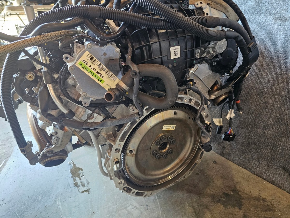 2014-2017 MERCEDES W222 S550 AWD 4.6l V8 Twin Turbo M278 Engine  