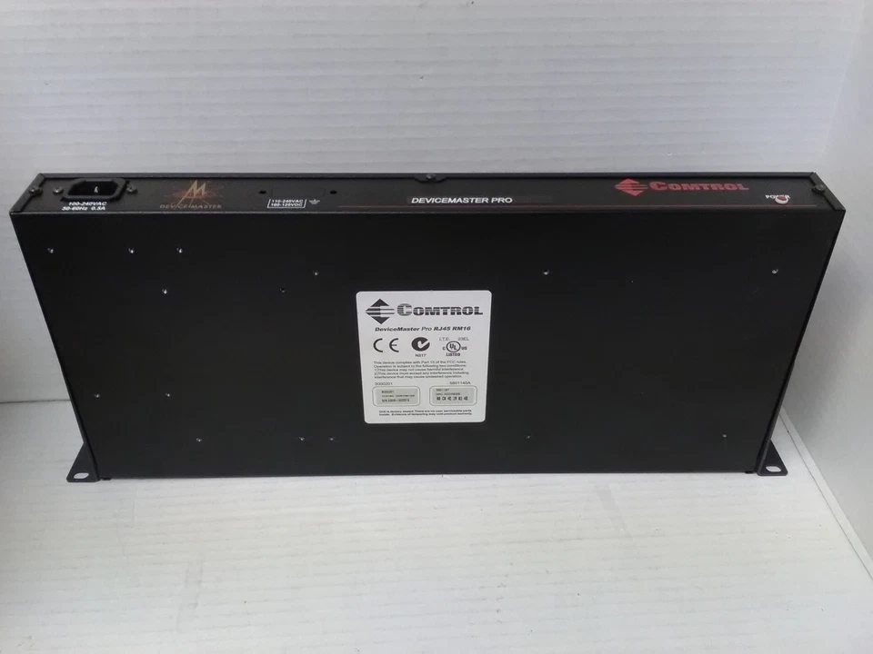 Comtrol 99451-0 Devicemaster Pro RJ45 RM16 10/100 (1 Disponibile) & Garanzia - Immagine 3 di 3