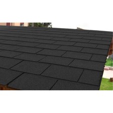 Felt Roofing Shingles | Shed Felt Shingles | Black RECTANGULAR 3 TAB 2.61m2/pack