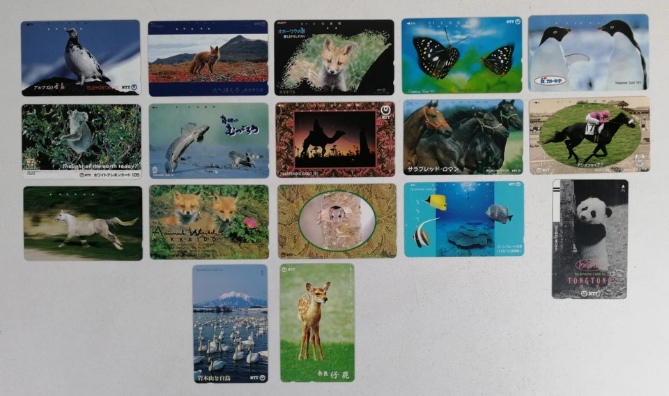 Lote 47 Tarjetas Telefónicas Japonesas - Tema Animal - TARJETA TELEFÓNICA JAPÓN Foto 3 de 4