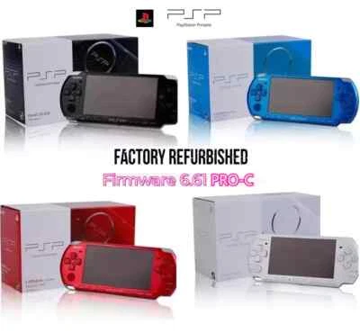 SONY PSP-3000 host nouveau chargeur de batterie 6.61 PRO zone libre, 64Go + Jeux