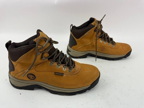 Timberland White Ledge Waterproof Mid Hiker Wheat Nubuck Size 10.5 Mens 14176 - Picture 7 of 7
