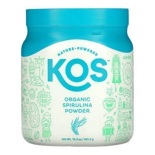 Organic Spirulina Powder 13.5 Oz By Kos - Picture 1 of 1