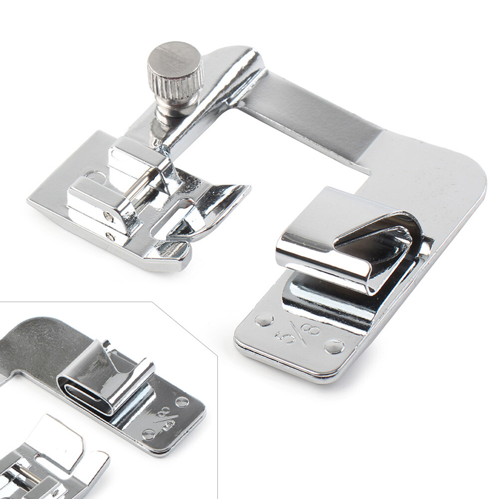 Sewing Machine Foot Presser Rolled Hem Feet For Brother For Singer 5/8