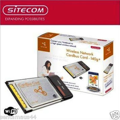 Sitecom WL 140 Wireless Network Cardbus Card 140g+ - Netzwerkadapter - CardBus